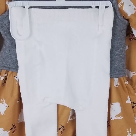 NWT Carter's‎ Baby 3-Piece Dress Set Girl's Size 18m in Yellow w/ Bunnies - Picture 11 of 15